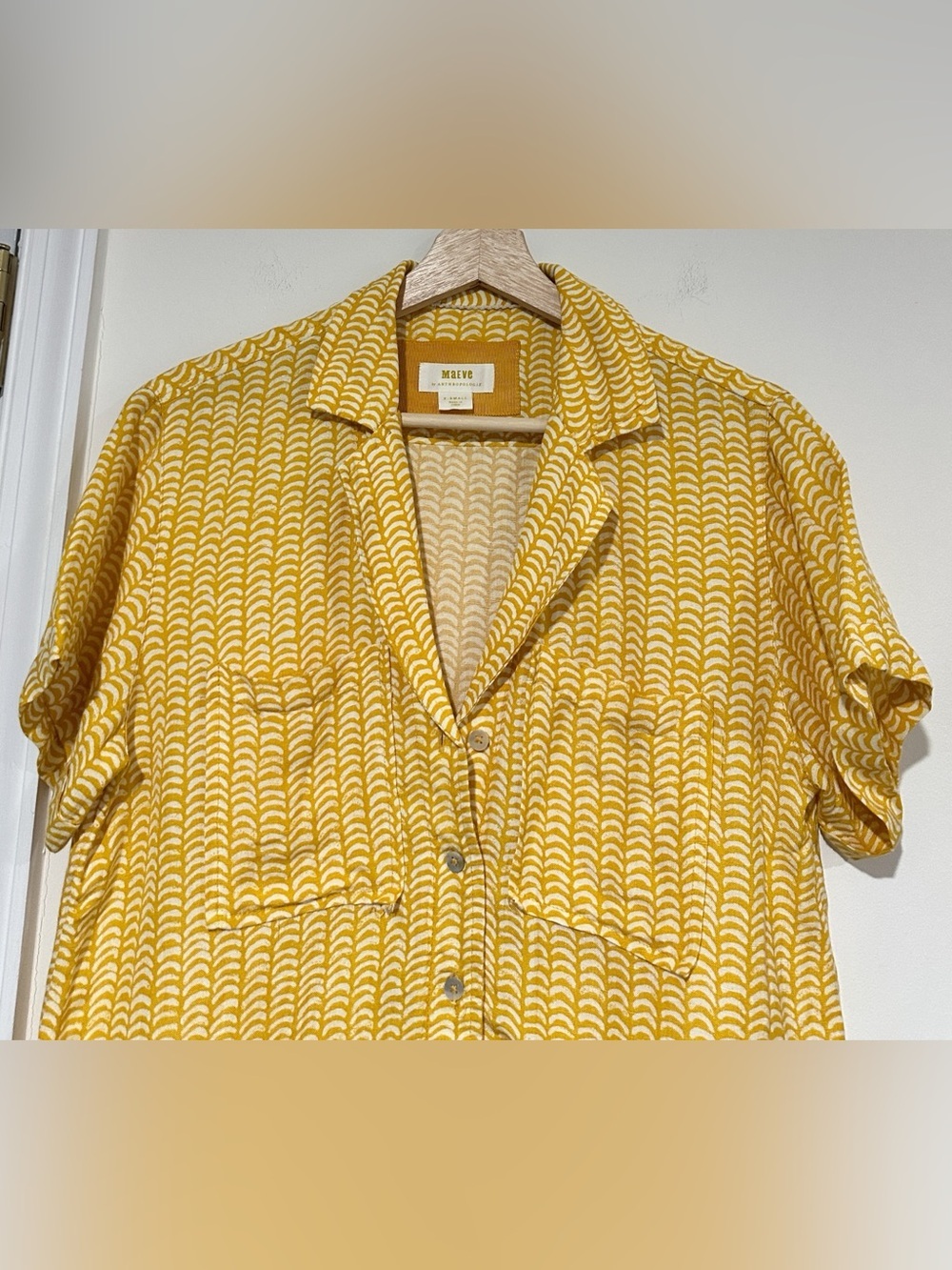 Anthropologie Maeve Linen Blend Shirt - Picture 6 of 11